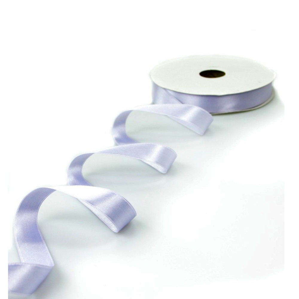 Ruban cadeau satin lilas clair