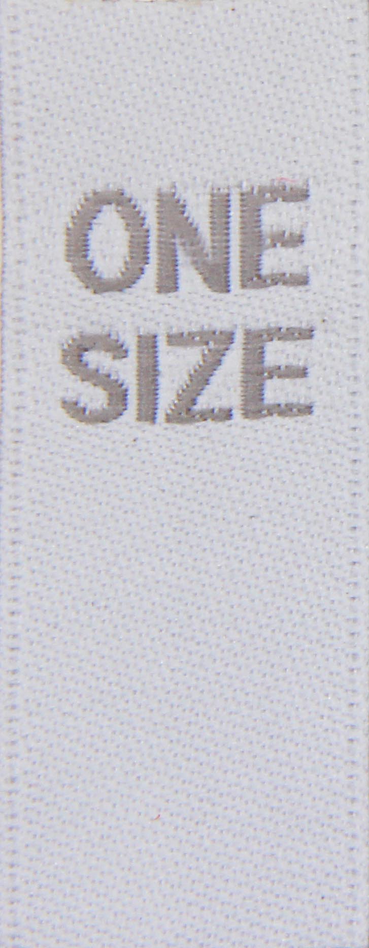 taille étiquettes tissées, ONE SIZE