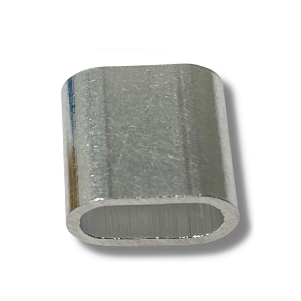 Arrêt aluminium pour billet bracelet